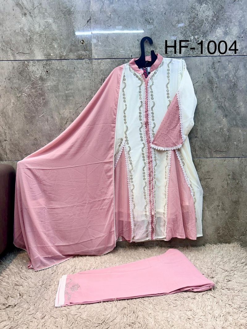 Hoor Tex 1004 A To D Faux Georgette Salwar Kameez